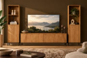 Tv-Opstelling in Mango hout — foto 1