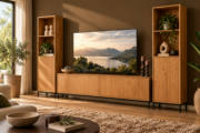 Tv-Opstelling in Mango hout — foto 2