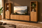 Tv-Opstelling in Mango hout — foto 3