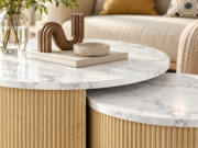 Salontafelset in imitatie marmer — foto 4
