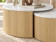 Salontafelset in imitatie marmer — foto 5