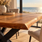 Boomstam tafel van 140 tot 300 cm — foto 3