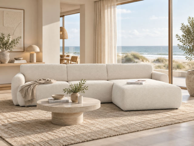 Hoeksalon met longchair