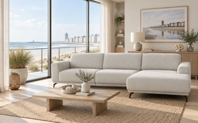 Hoeksalon met XL Longchair