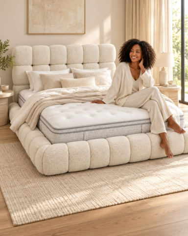 Boxbed met matras
